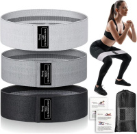 Renoj 3 Set Fabric Resistance Bands