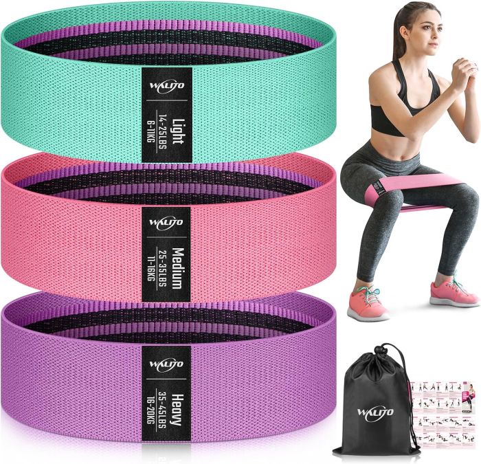 WALITO Fabric Resistance Bands
